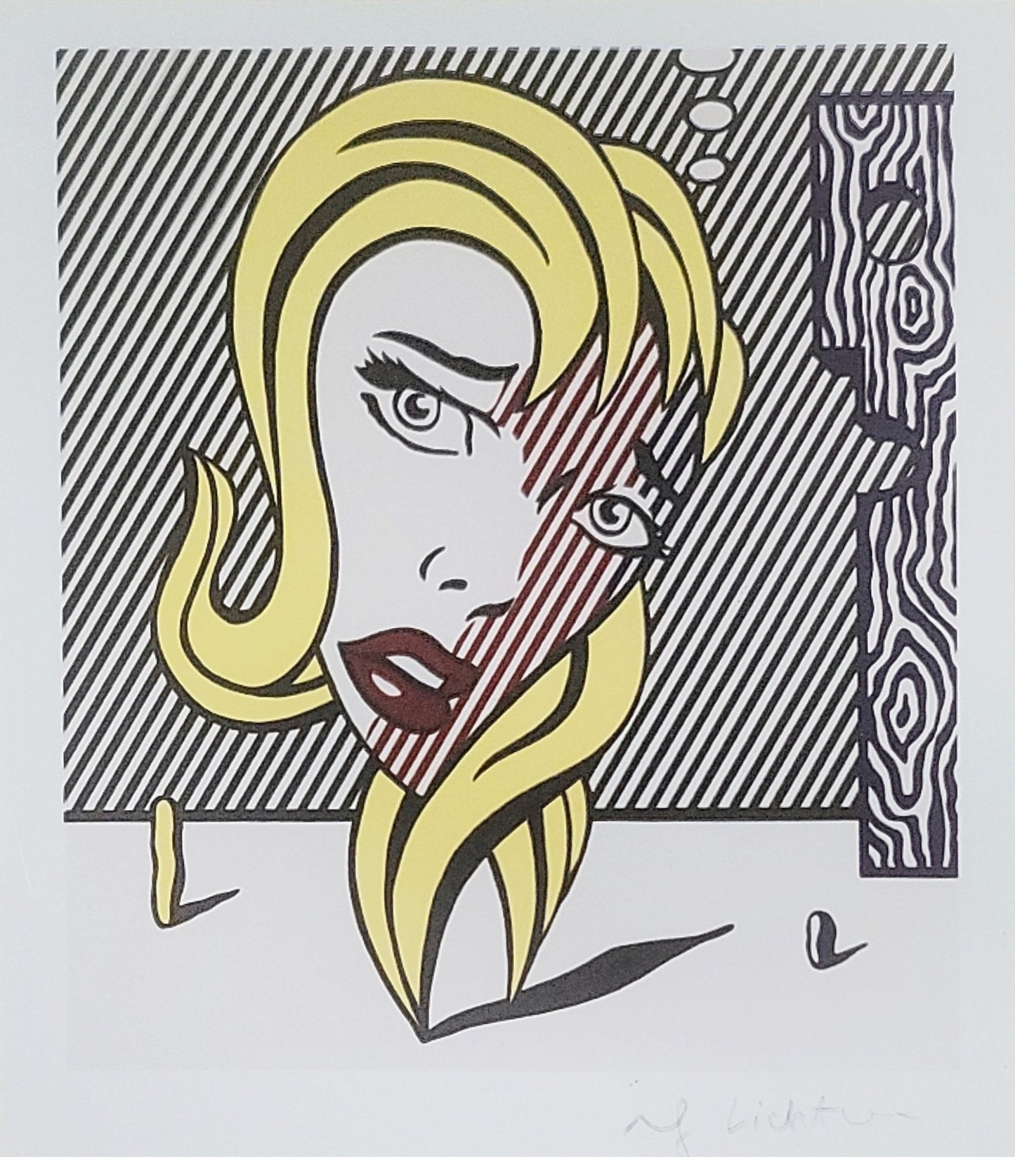 Roy Lichtenstein BLONDE, 1978