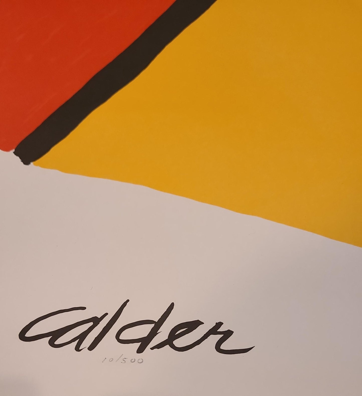 Alexander Calder - "Pyramids & Sun"